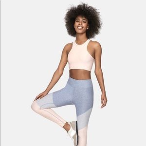 Outdoor Voices Athena Crop Top In Rose Quartz